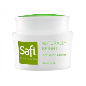 CEK BPOM Safi White Natural Anti Acne Cream Tea Tree Oil