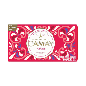 CEK BPOM Camay Fragrance beauty bar Classic with sensual scent