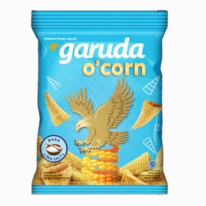 CEK BPOM Garuda Crunchy Makanan Ringan Jagung Rasa Sea Salt