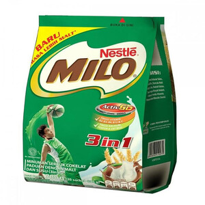 CEK BPOm Nestle Milo Activ-Go Minuman Serbuk Cokelat Paduan Dengan Malt dan Susu (3 in 1)