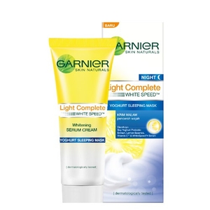 Cek Bpom Garnier Skin Naturals Light Complete Whitespeed Yoghurt Sleeping Mask Night