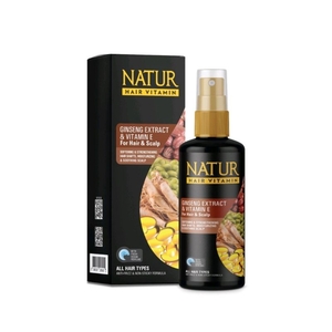 Cek Bpom Natur Hair Vitamin For Hair & Scalp Aloe Vera Extract & Provitamin B5 All Hair Types
