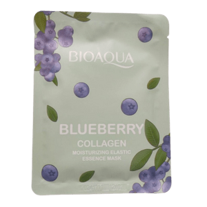 Cek Bpom Bioaqua Blueberry Collagen Moisturizing Elastic Essence Mask