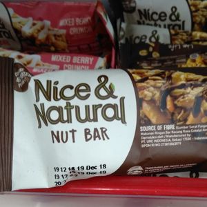 Cek Bpom Makanan Ringan Bar Kacang Rasa Cokelat Almond Nice & Natural