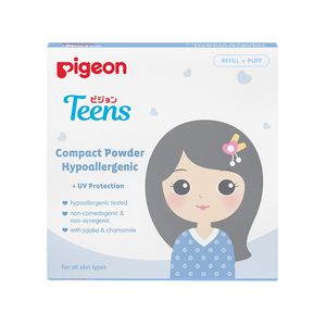 Cek Bpom Pigeon Teens Compact Powder + Uv Protection Beige