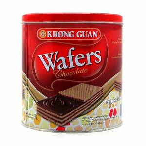 CEK BPOM Khong Guan Wafer Krim Coklat