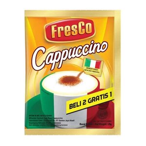 CEK BPOM Fresco Minuman Serbuk Kopi Rasa Cappuccino