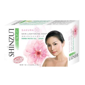 CEK BPOM Shinzu'i Skin Lightening Soap Hana With Sakura Extract