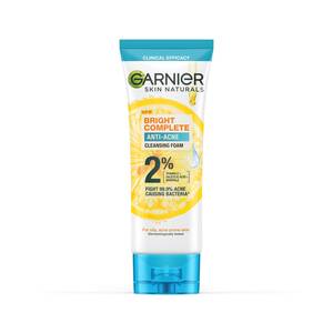 CEK BPOM Garnier Skin Naturals Bright Complete Anti-Acne Cleansing Foam