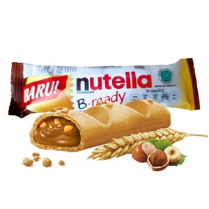 CEK BPOM Nutella B-Ready Wafer Isi Olesan Kacang Hazel dengan Cokelat