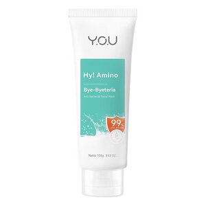 CEK BPOM Y.O.U Hy! Amino Bye-Byeteria Anti Bacterial Facial Wash