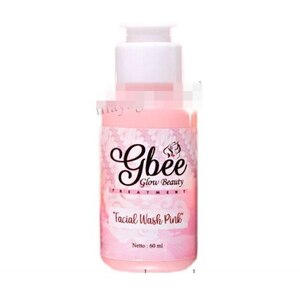CEK BPOM Gbee Facial Wash Pink