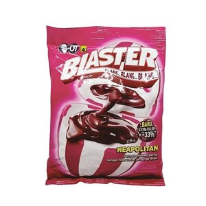 CEK BPOM Blaster Permen Keras Aneka Rasa Susu, Kopi, Coklat Isi Kopi dan Stroberi Vanila Isi Coklat