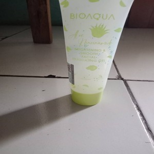 Cek Bpom Aloe Niacinamide Brightening & Smooth Facial Exfoliating Gel Bioaqua